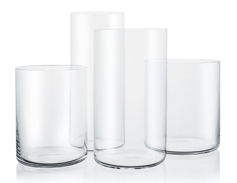 Lenora glass, Ultra-thin wall glass, thin wall glass, collection