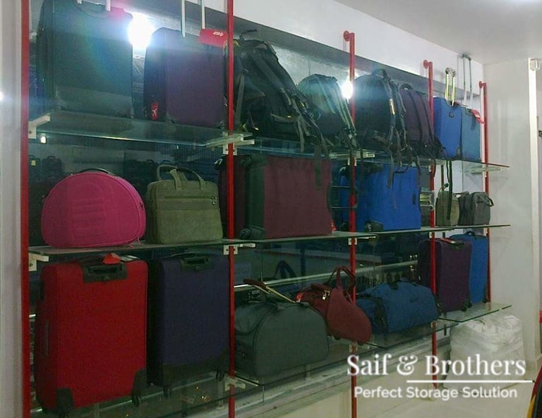 Racks For Handbags And Luggage