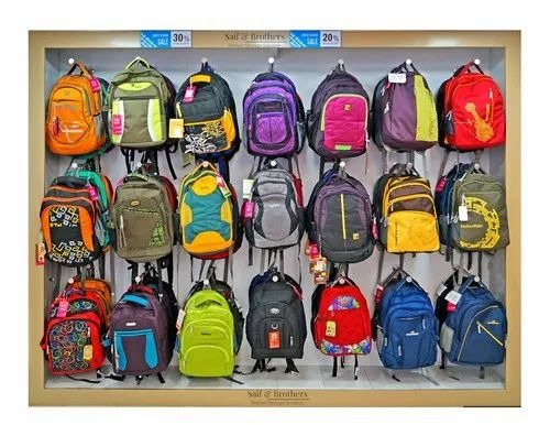 Wall Mounted Bracket for School Bags And College Bags