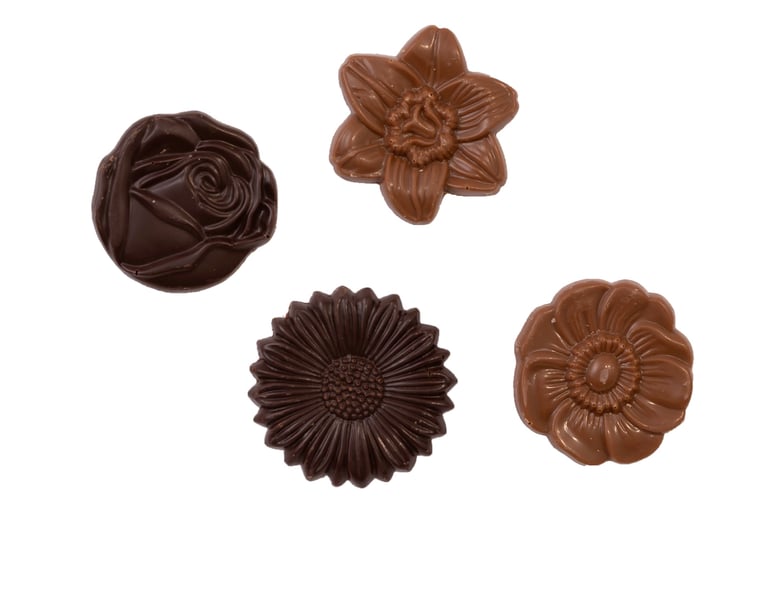 Bloemkarakjes suikervrij