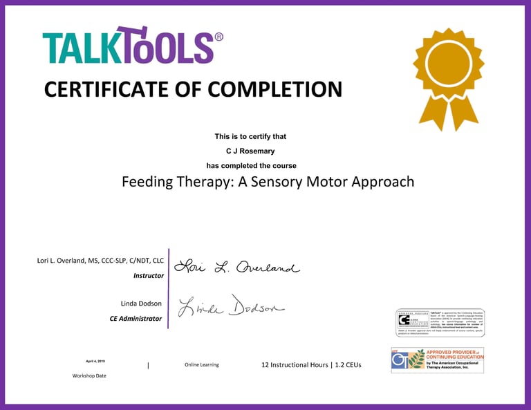 speech therapy treatment