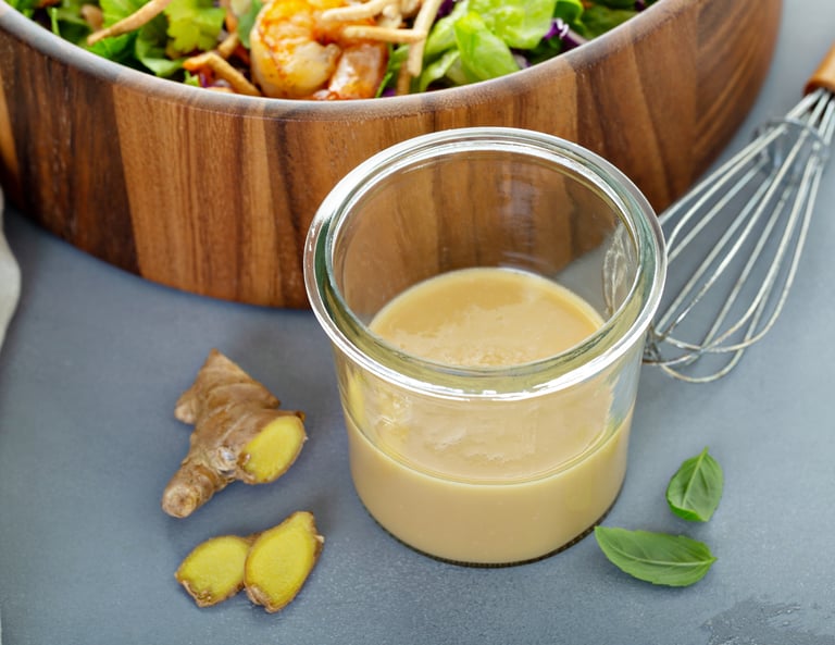 Keto Sesame Ginger Dressing