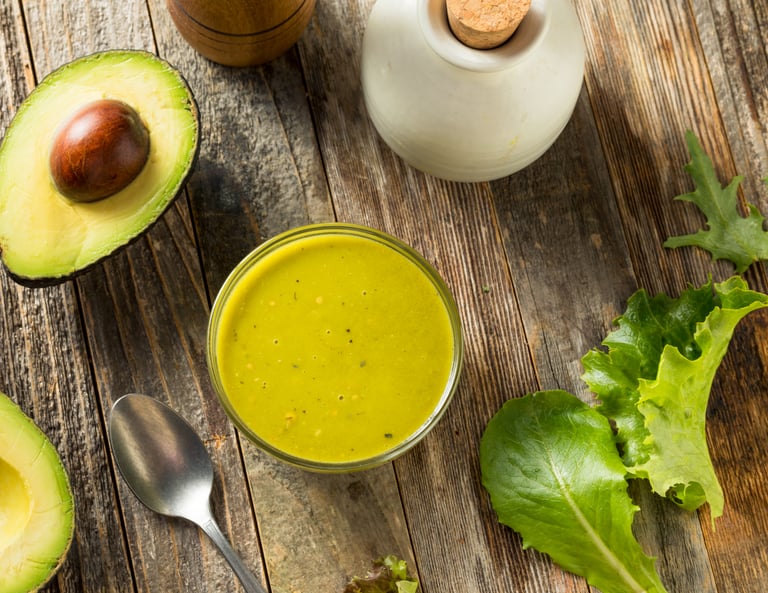 Keto Avocado Lime Dressing