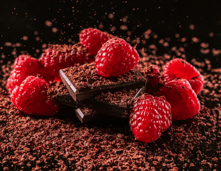 Raspberry Chocolate Fat Bombs