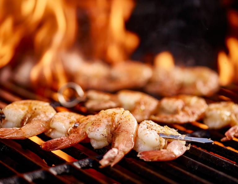 Keto Cajun Grilled Shrimp Skewers