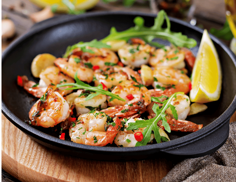 Keto Garlic Butter Shrimp