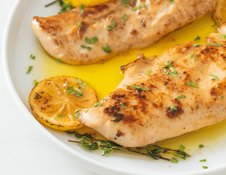 Keto Lemon Herb Grilled Chicken Breast