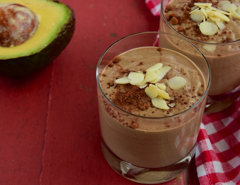 Keto Chocolate Avocado Smoothie