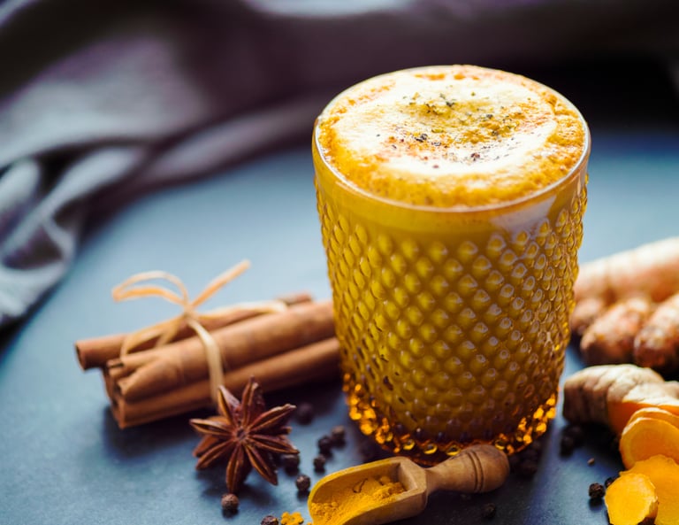 Keto Golden Turmeric Latte