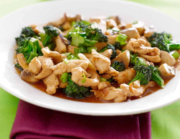 Keto Chicken and Broccoli Stir fry