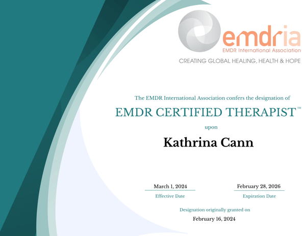Kathrina Cann, EMDR Certified Therapist