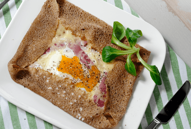 Une crêpe complète