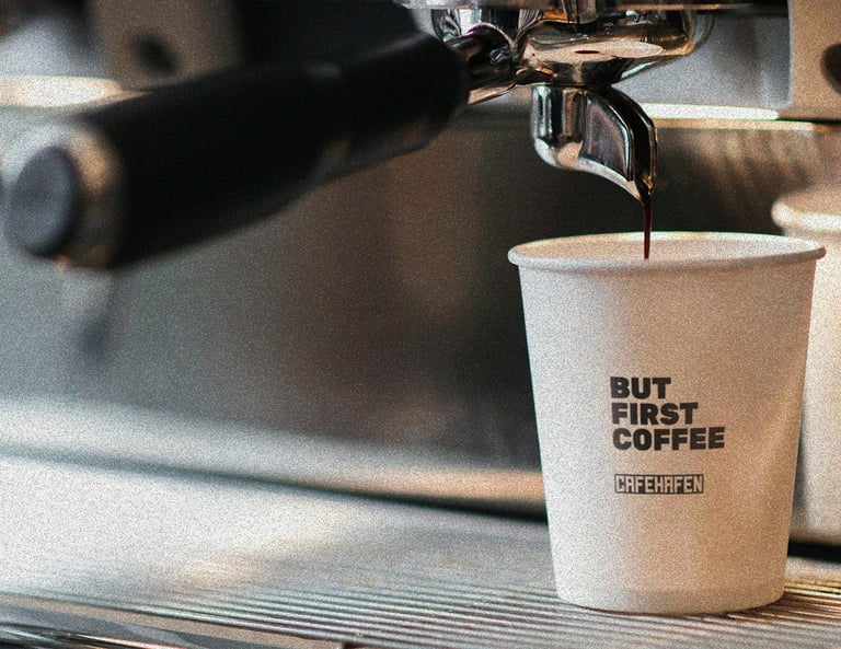Criação de Identidade Visual | Cafehafen | Cafés Especiais