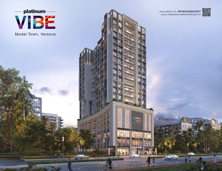 PLATINUM VIBE ANDHERI WEST, PLATINUM VIBE, PLATINUM CORP, MODEL TOWN, LOKHANDWALA COMPLEX ROAD, ANDHERI WEST