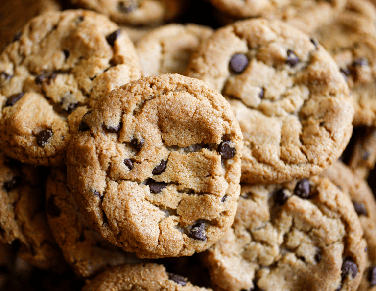 Keto Coconut Flour Chocolate Chip Cookies