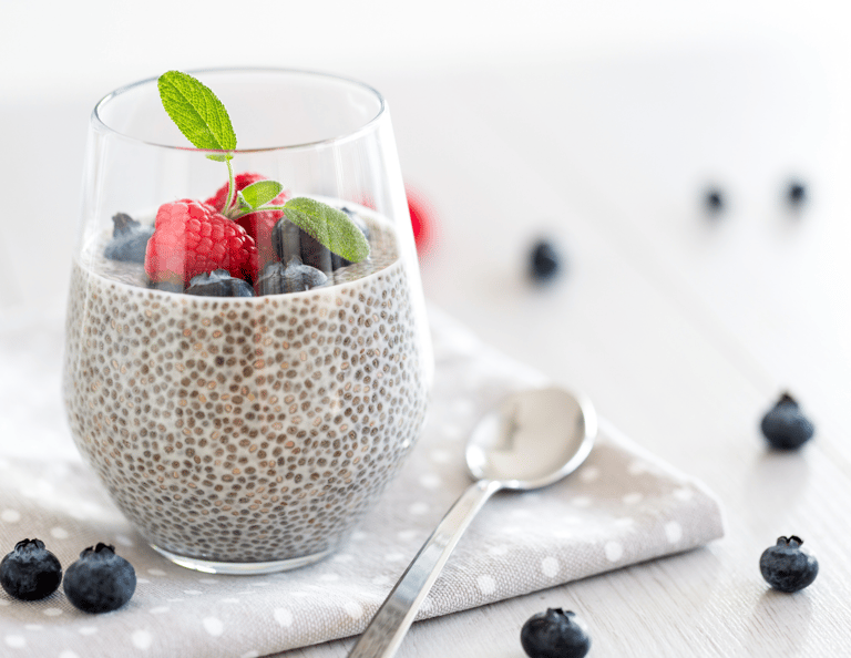 Keto Vanilla Chia Seed Pudding