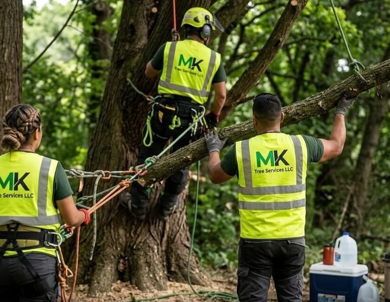 MK Tree & Landscape Services LLC is a trusted provider of tree removal in Raleigh, NC