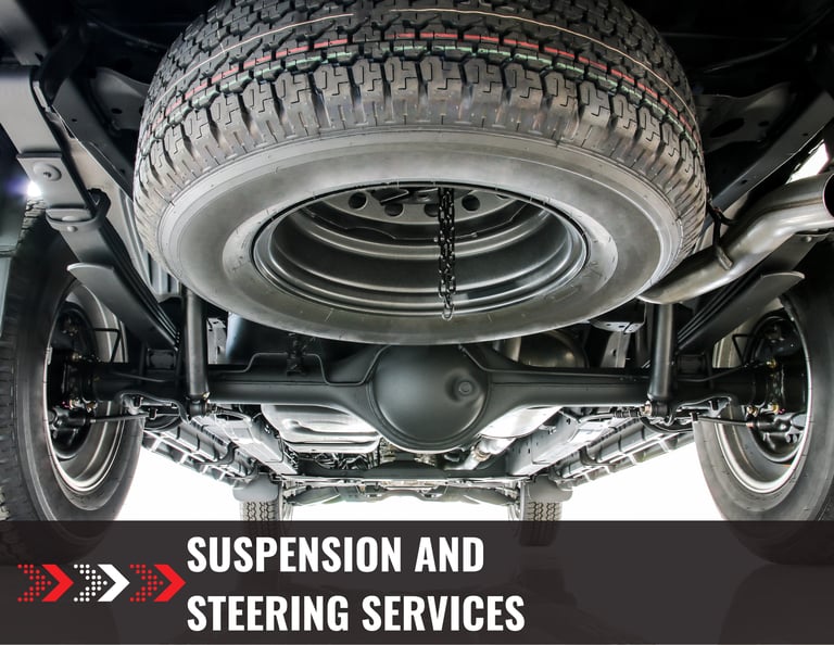 Suspension and Steering Services in Houston, TX