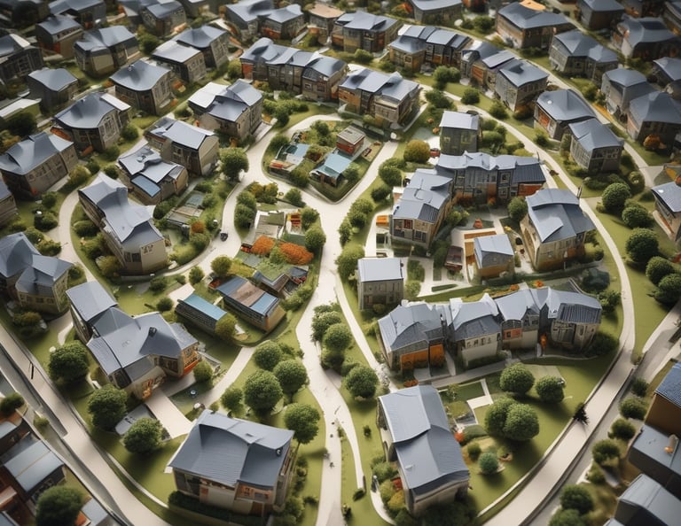 A cozy, modern living room interior with natural light highlighting clean lines and warm textures.
