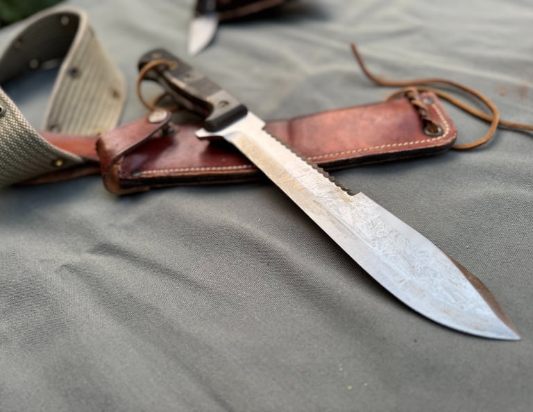 cuchillo de supervivencia