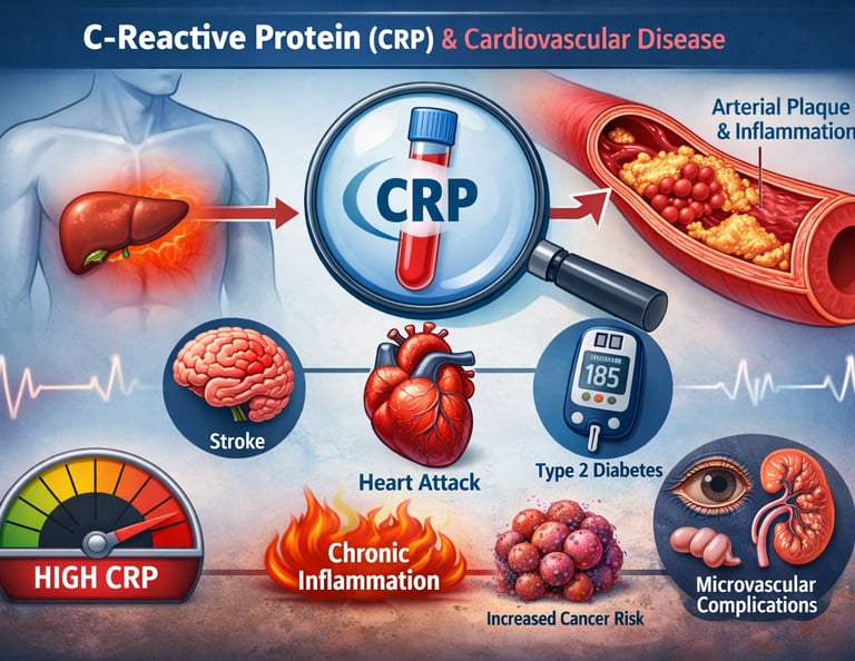 Understanding hsCRP: The latest Guide to Inflammation and Heart Ris