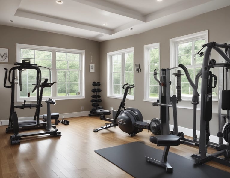 Bright living room with modern inventory