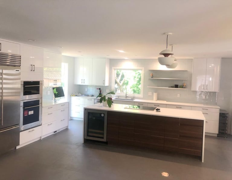 Bay Area kitchen renovation completed by Asha Construction