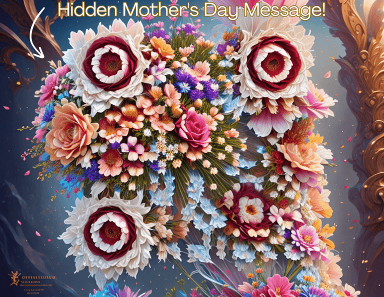 flower qr code
