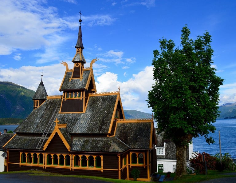 Balestrand wooden church