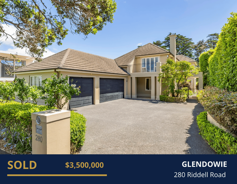 280 Riddell Road Glendowie sold by Aurora Group