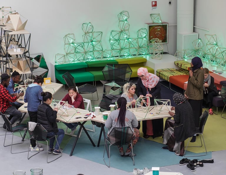 Green light – An artistic workshop