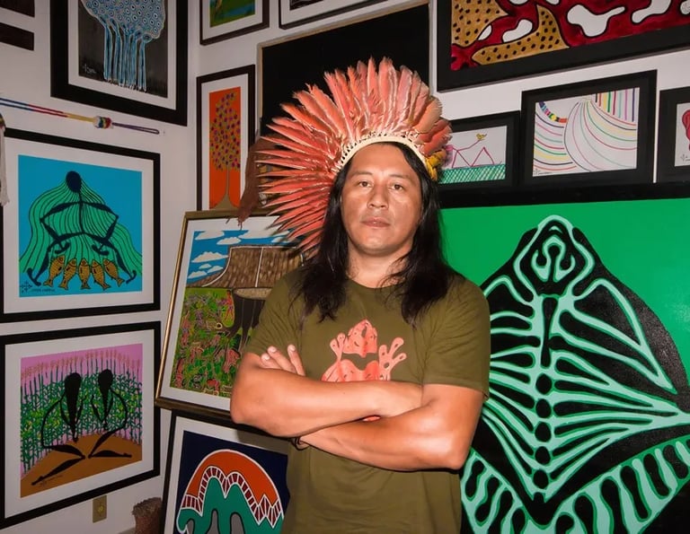 artista indígena Jaider Esbell