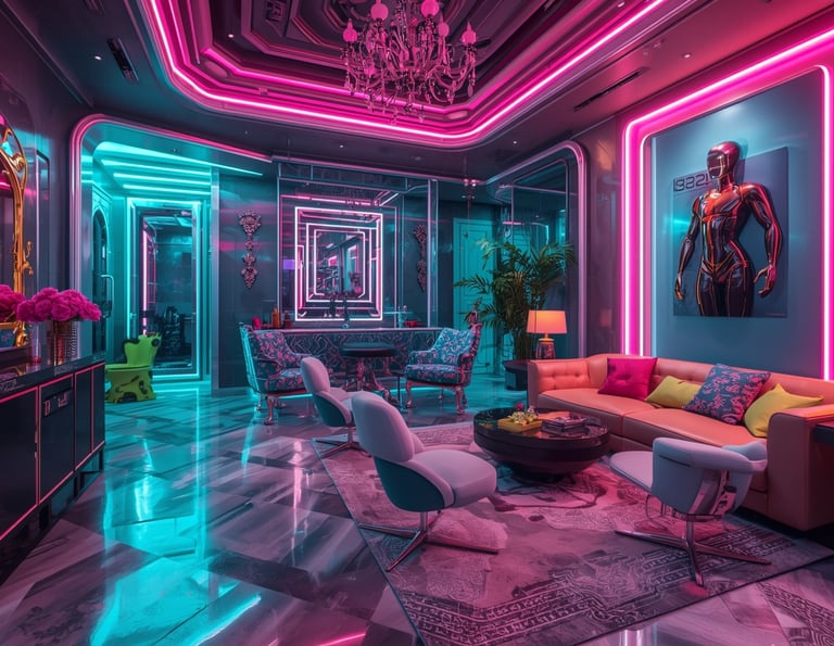 O Maximalismo Moderno é intrinsecamente ligado a duas estéticas de nostalgia que celebram o excesso