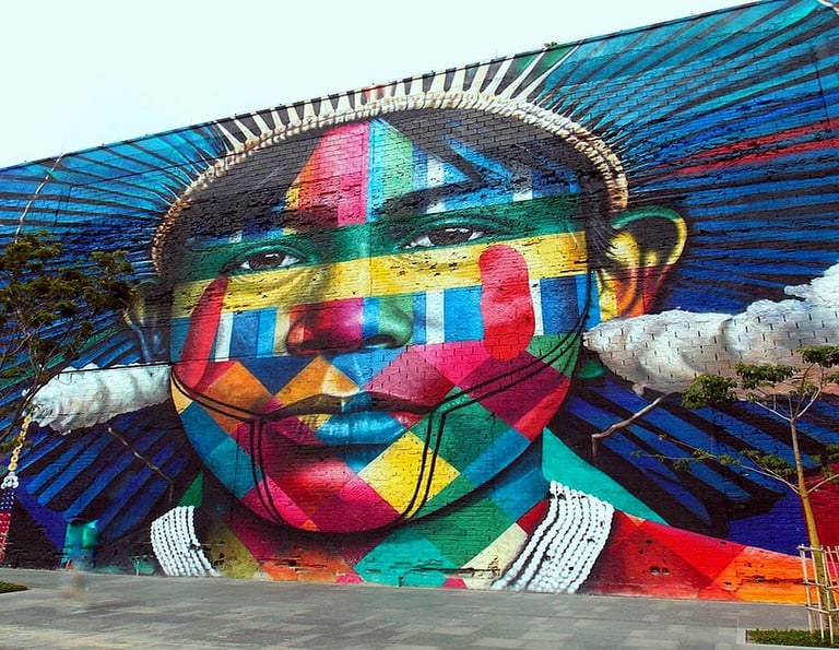 Eduardo Kobra – muralismo, memória e espetacularização urbana