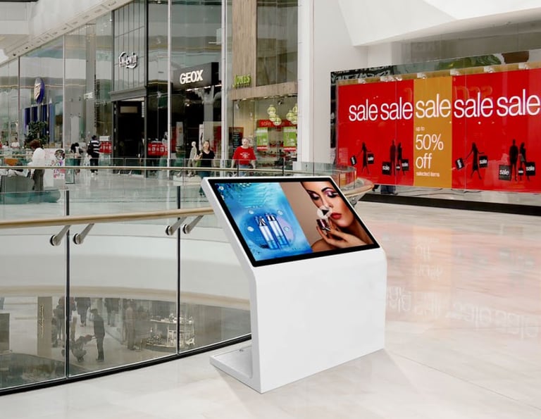 claratech indoor digital sigange