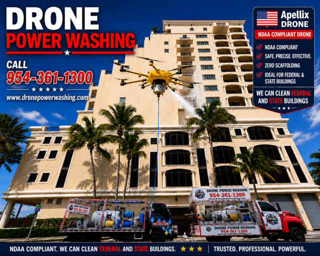 drone window cleaning fort lauderdale 
