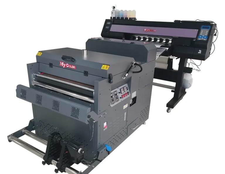 a large format of a digital textile printer