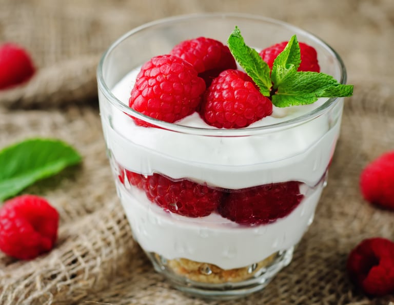 Keto Greek Yogurt Parfait
