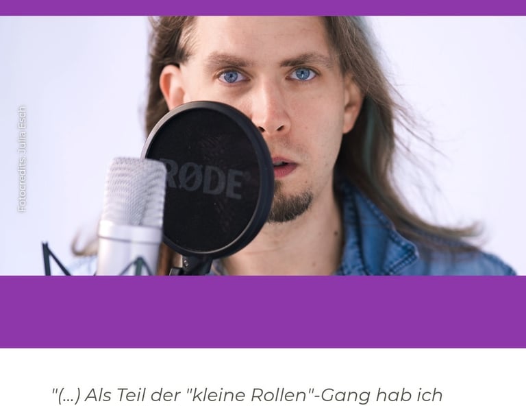 Der Hörspiel-Cast von Autor Luca Snow - "Existence": Sprecher Patrick Pfeiff