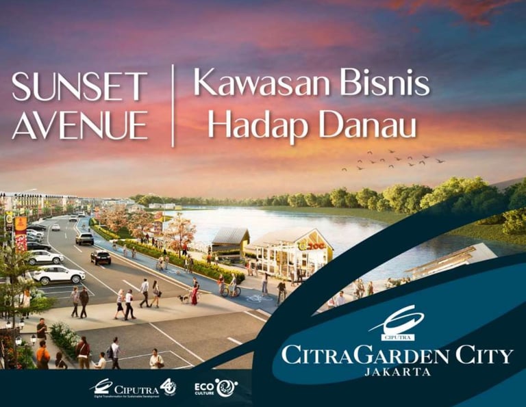 a city street scene with a sunset sky view of the city  Pipa pralon dan kabel metal indonesia