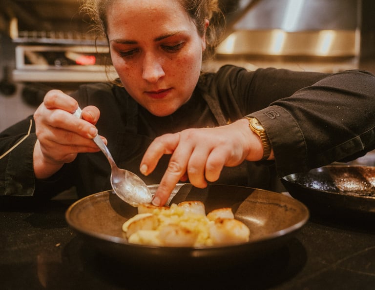 Cheffe du Restaurant Martin République