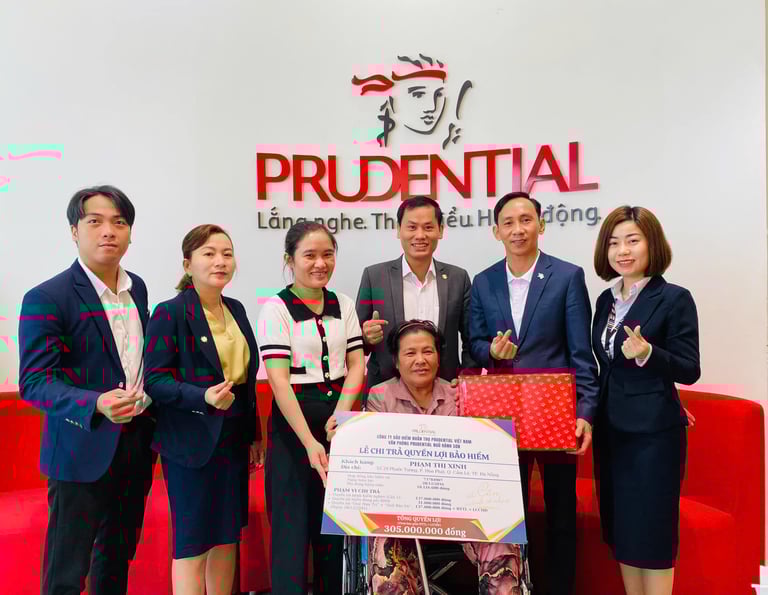 Buổi làm việc và hỗ trợ chi trả quyền lợi bảo hiểm của Nguyễn Nam Thùy