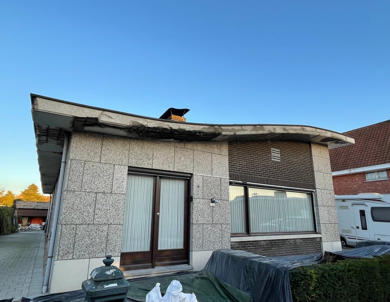 "Overstek betonherstelling en coating door Senpro BV"