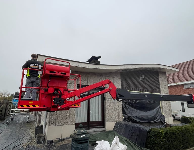 "Overstek betonherstelling en coating door Senpro BV"