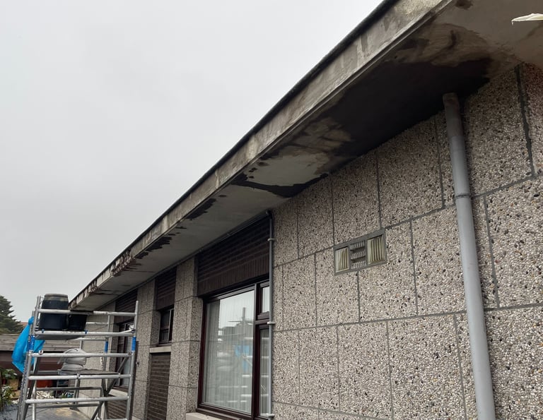 "Overstek betonherstelling en coating door Senpro BV"