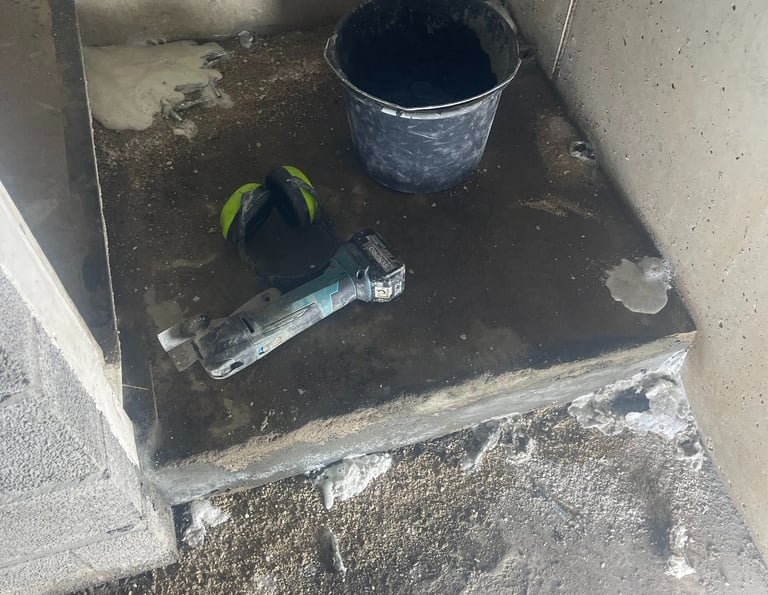 "Waterdichting van parkeergarage door Senpro BV"