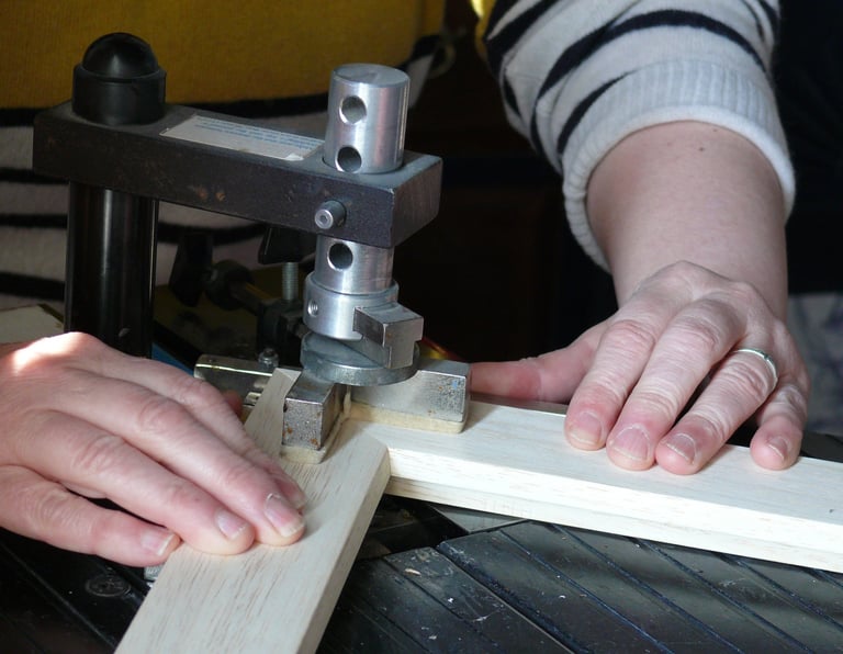 pinning picture frames
