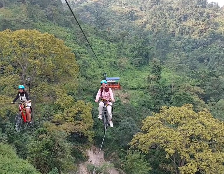 Sky Cycling Zipline
