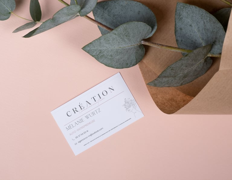 création cartes de visites