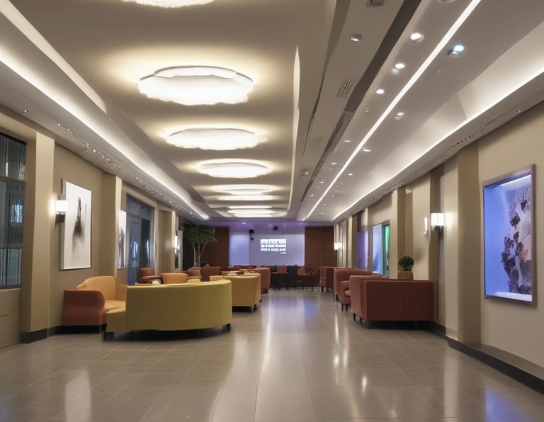 Bright living room with modern inventory